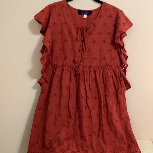 Blue Rain Dresses & Skirts - Francesca’s Blue Rain dress